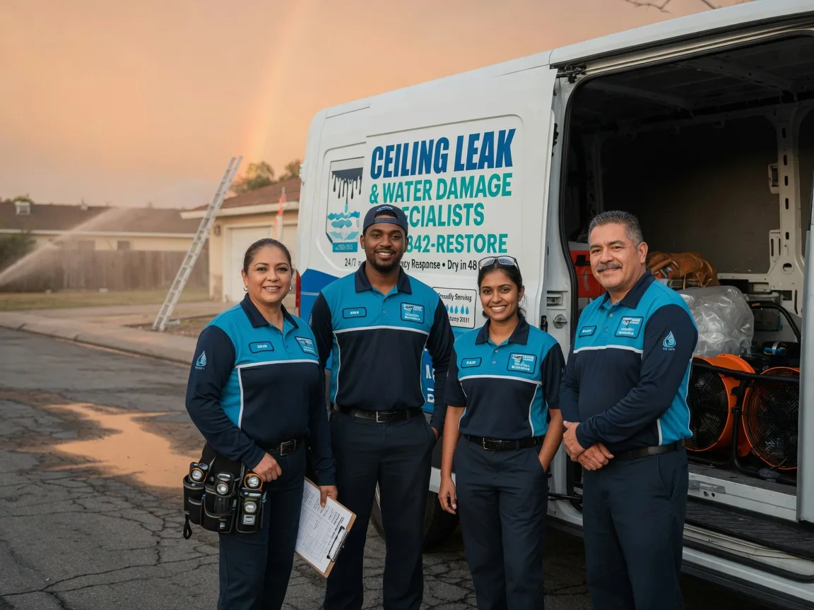 Ceiling Leak Cleanup company in South Easton, MA