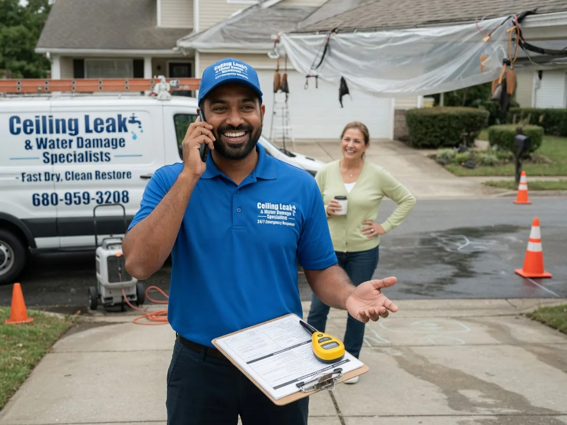 Ceiling Leak Cleanup South Easton, MA FAQs